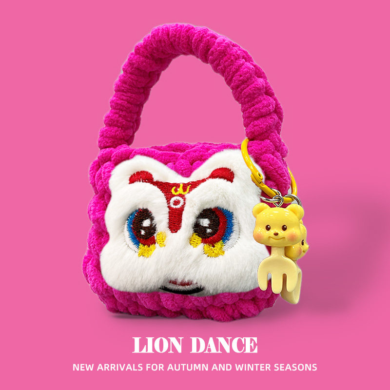 适用索尼WF-1000XM5蓝牙耳机保护套毛绒卡皮巴拉WF-1000xm4卡通LinkBuds S针织C500收纳袋ambie AM-TW01创意