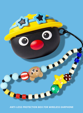 适用oppoencoair3无线蓝牙耳机套oppoencoair2i保护套BUDS2软胶OPPO enco air4 pro保护壳air2新声版充电盒R3