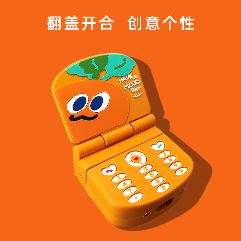 适用华为4代蓝牙耳机壳freebuds4e保护套硅胶魔魔胡胡胡萝卜freebudsse2保护壳freebudsse3盒freebuds se4anc