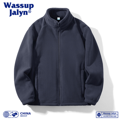 WASSUPJALYN抓绒衣外套男女