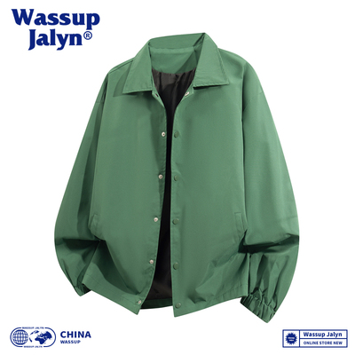 WASSUPJALYN日系翻领工装夹克
