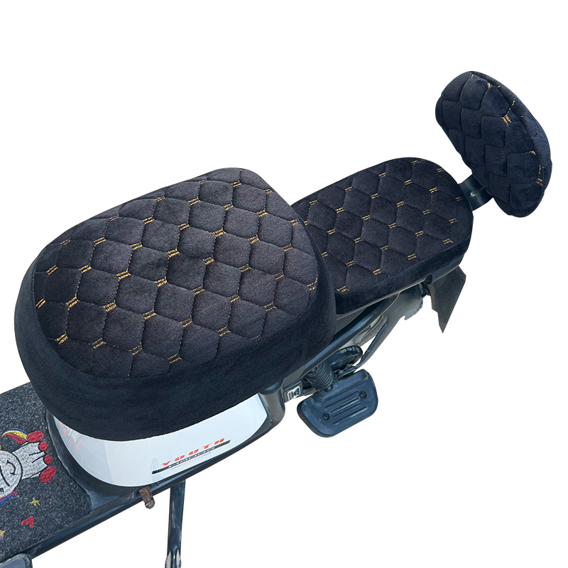 猛犸-A7电动车加绒座套加厚保暖