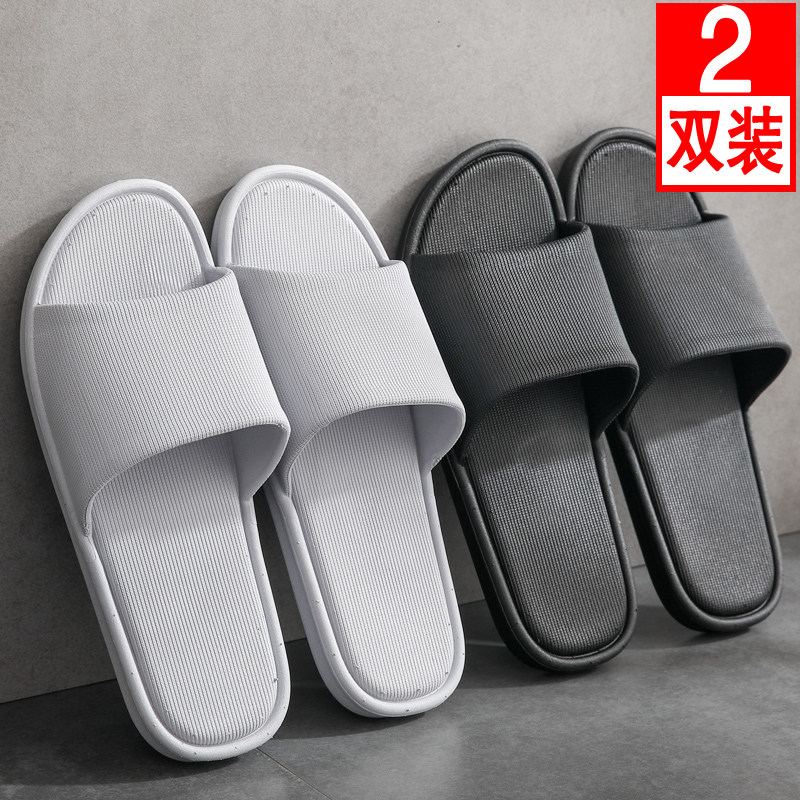 家居女士洗澡酒店厚底防滑凉拖鞋