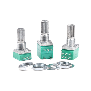 RK097G/N/NS单/双联B5/10/20/50/100K音响/功放/密封电位器带开关