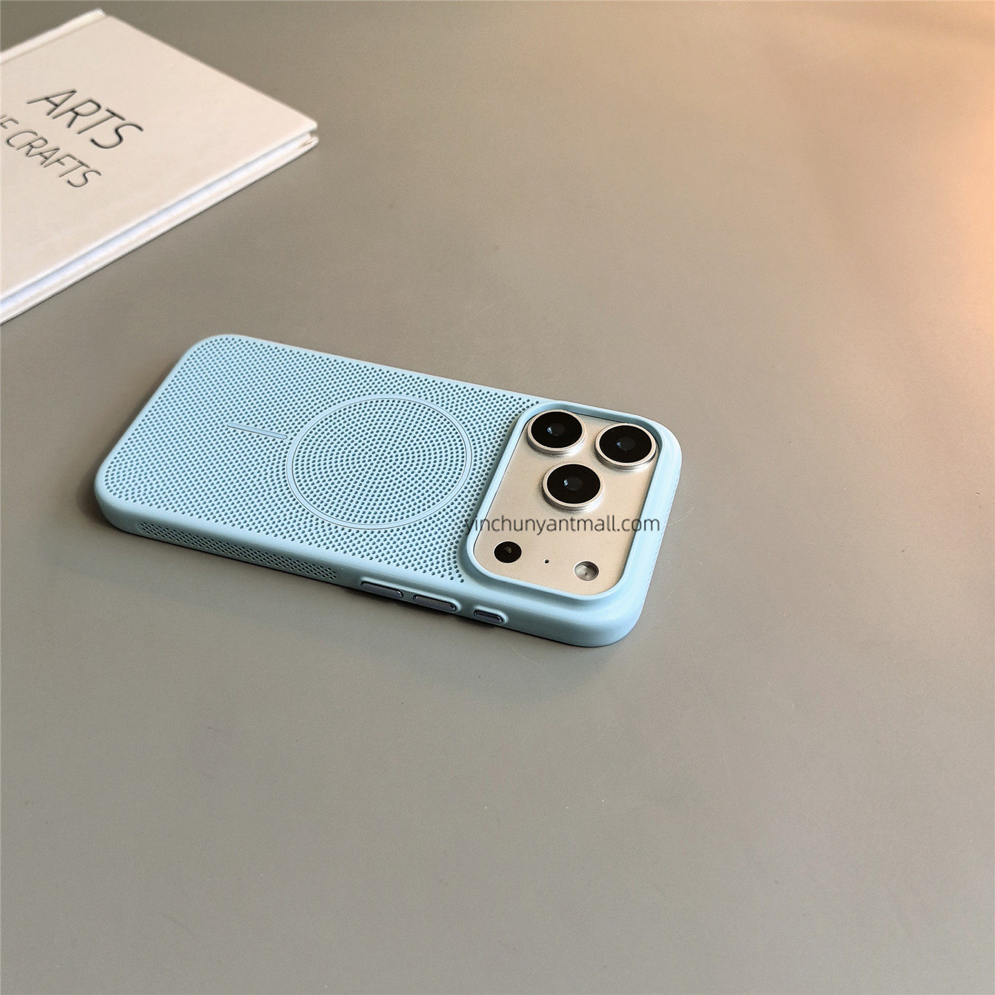 遐想蓝磁吸散热适用苹果17手机壳硬壳17Promax磨砂15pro简约16高级感iPhone15防摔14新款全包16pro男女超好看,3C数码配件,手机保护套/壳,淘宝优惠券,粉丝福利购,淘宝优惠卷