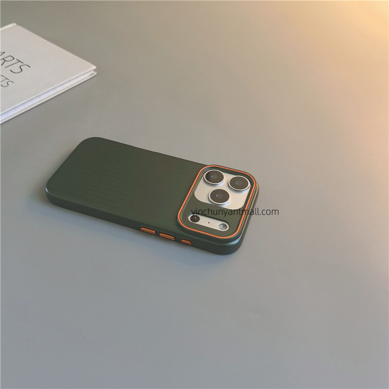 暗绿电镀金瓦适用苹果17手机壳17Promax硬壳15pro简约16高级感iPhone15防摔14新款17全包16pro男女13超好看,3C数码配件,手机保护套/壳,淘宝优惠券,粉丝福利购,淘宝优惠卷