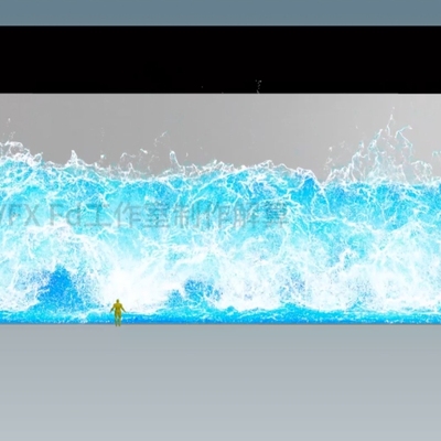Houdini20裸眼三D水族箱工程hip 不使用任何插件 无渲染Fd制作