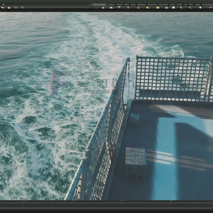 Houdini20新版本驱逐舰航行解算渲染 hip Fd工作室 全新流程