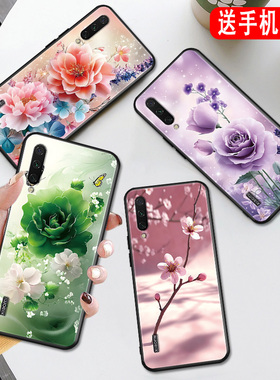 秋昊适用于小米CC9手机壳xiaomi cc9好看mi cc9春天MIUI小米CC9花卉M1904F3BC保护套micc9美图定制版唯美m190