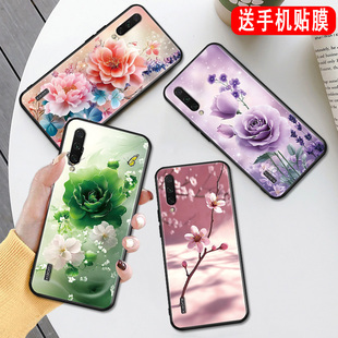 唯美m190 cc9春天MIUI小米CC9花卉M1904F3BC保护套micc9美图定制版 秋昊适用于小米CC9手机壳xiaomi cc9好看mi