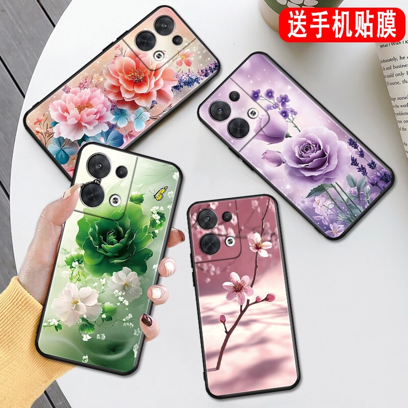 磨砂潮壳 防摔软套 精美彩绘