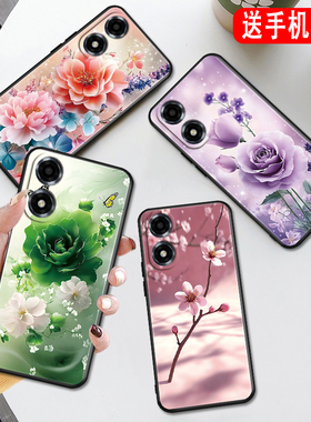 秋昊适用于oppoa2x手机壳a1活力版好看pjs110保护套a1x防摔a58唯美PJS110花卉欧珀A2x春天a2x软oopoα2x硅胶