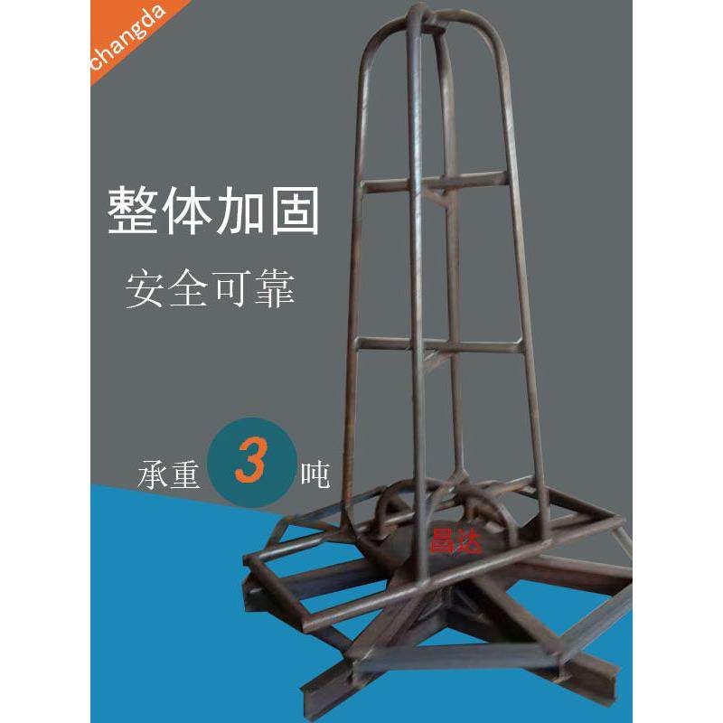 立式盘圆钢筋放料架放线转盘盘螺冷拔丝钢筋盘条收放料架子可定做