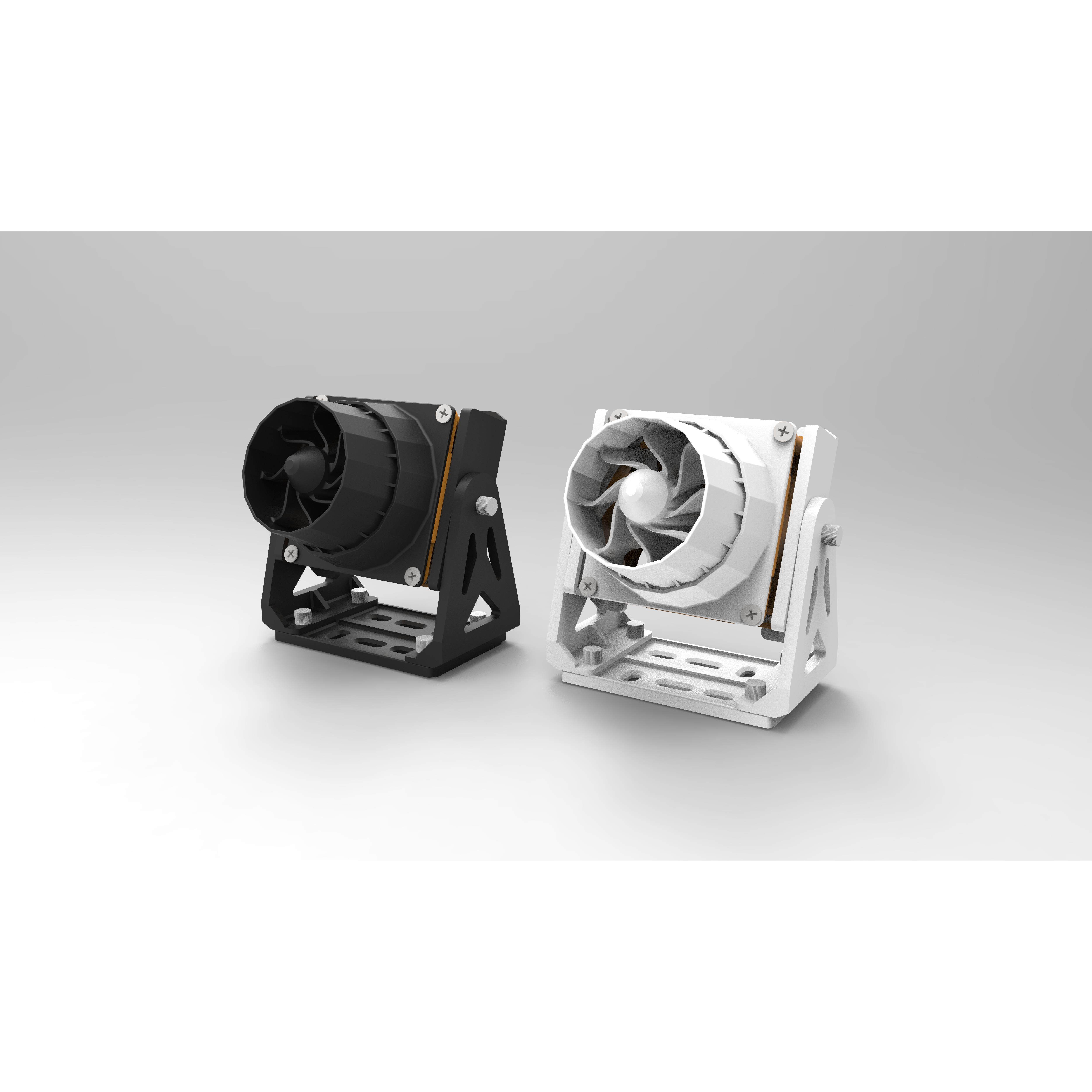 静音桌面9cm风扇 工业风 电脑机箱散热 新款 支架大风量 猫头鹰