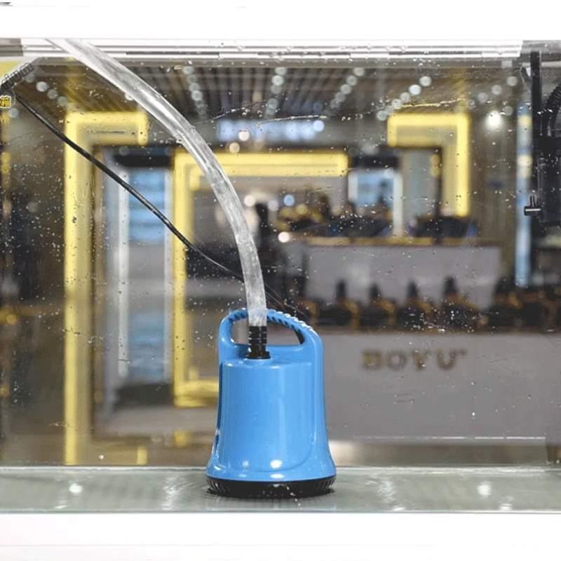 吸鱼换乌龟便携水泵水位鱼缸过滤器博宇底吸泵低抽水泵水族箱