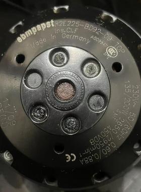 R2E225-BD92-09 -06 230V 135/200W 4UF原装德国进口进口离心风机