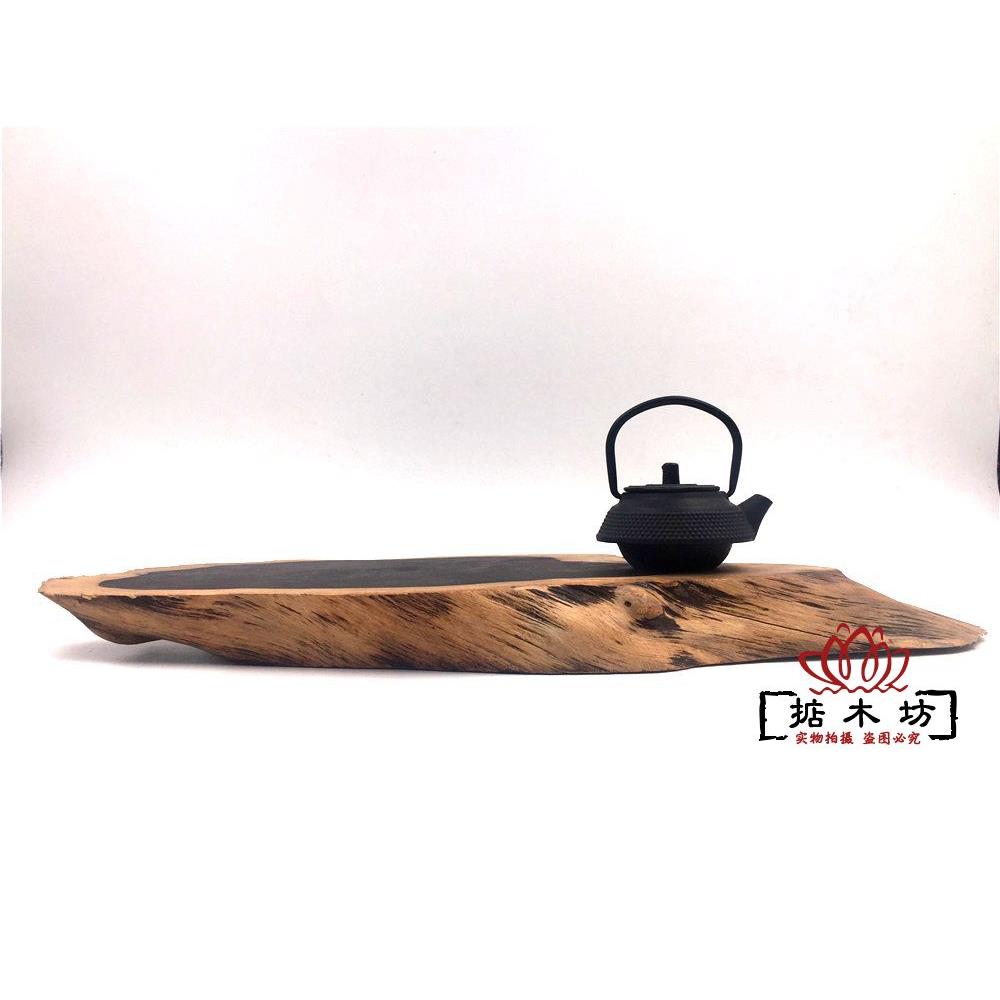 黑檀木雕紫光檀木料原木树根随形底座红木摆件实木茶壶托杯垫特价