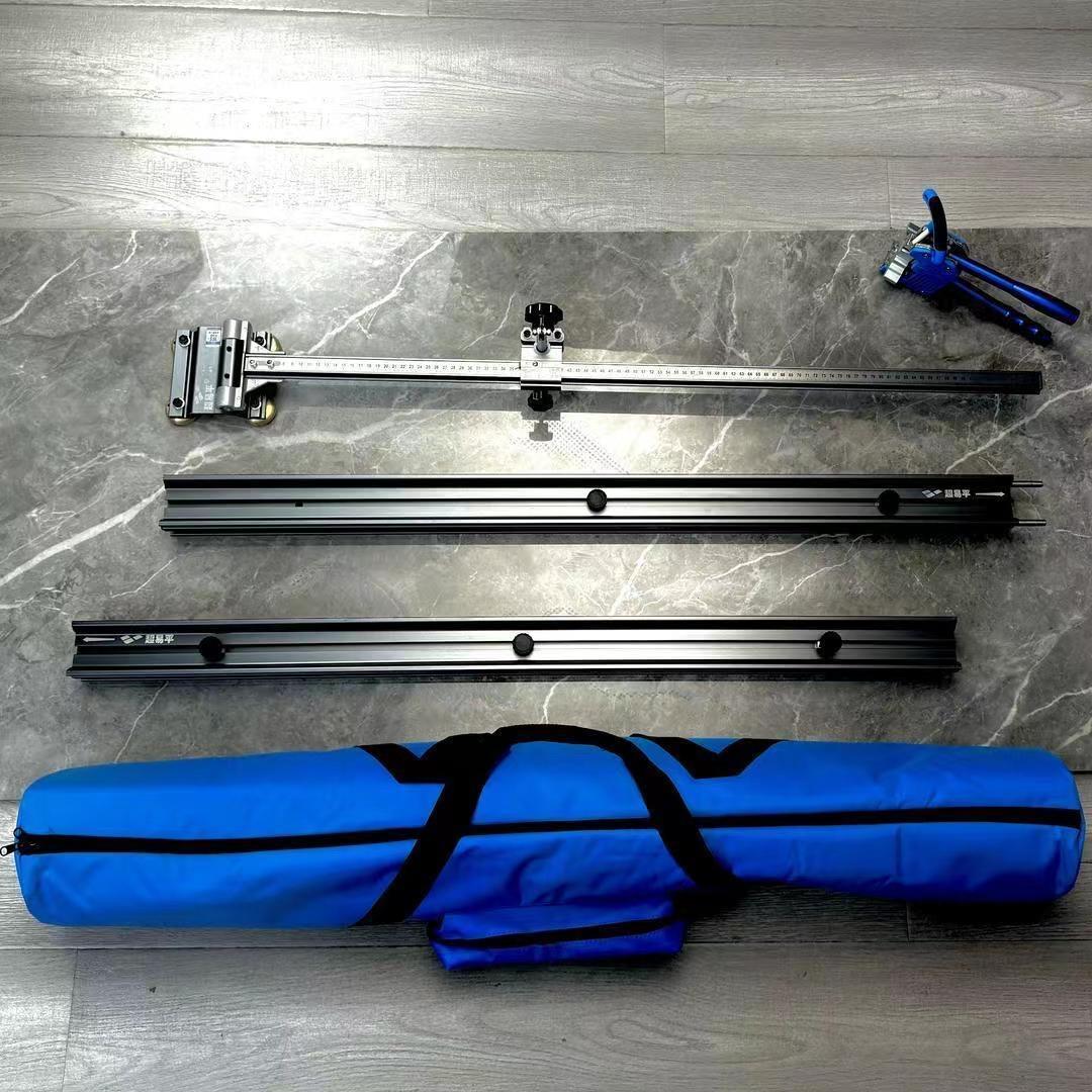 新款T型轨道推刀岩板瓷砖切割便携式瓦工铺贴工具1.5米1.8米大板