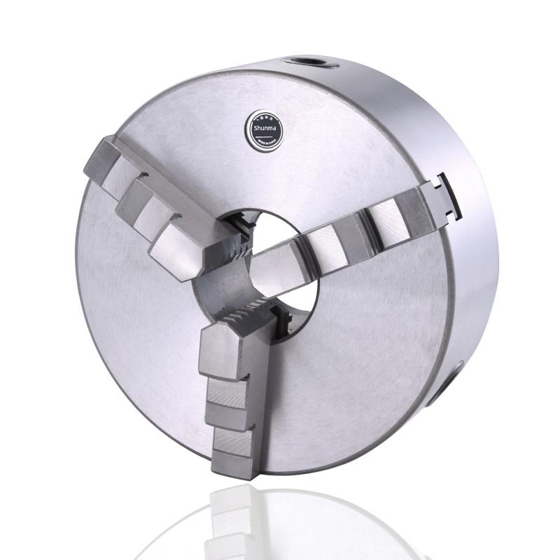 顺马三爪自中心卡盘K11-100/125/130/160/200/250与全球三爪卡盘