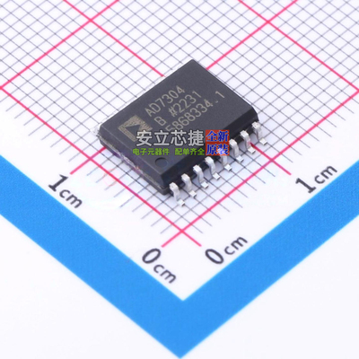 数模转换芯片DAC AD7304BRZ SOIC-16 ADI(亚德诺) 电子元器件配单
