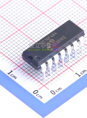 单片机(MCU/MPU/SOC) PIC16F684-I/P PDIP-14 MICROCHIP(微芯)