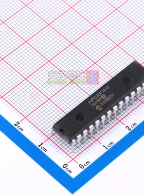 数字信号处理器(DSP/DSC) dsPIC30F3013-30I/SP SPDIP-28 MICROCH