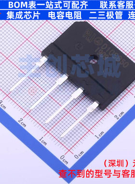 整流桥 D10SB60 SIP-4P LRC(乐山无线电) 电子元器件配单全新原装