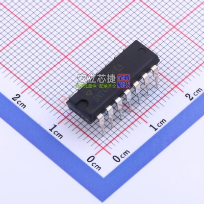 逻辑门 SN74HCT02N DIP-14 TI/德州 电子元器件配单全新原装