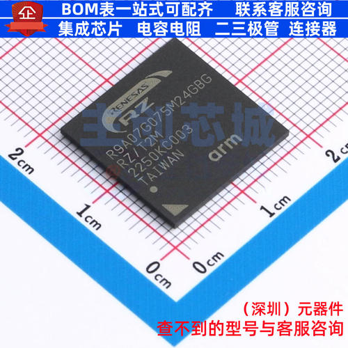 单片机(MCU/MPU/SOC) R9A07G075M24GBG#AC0 LFBGA-320(17x17) REN