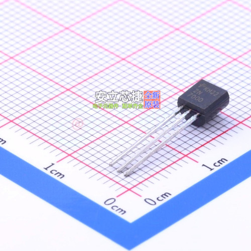 场效应管(MOSFET) 2N7000 TO-92 onsemi(安森美) 电子元器件配单