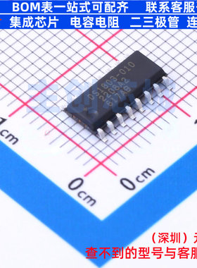 数字电位器 DS1803Z-010+T&R SOIC-16 MAXIM(美信) 电子元件配单