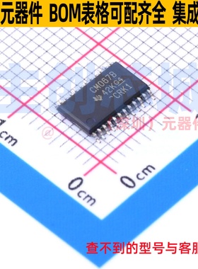 模拟开关/多路复用器 CD4067BPW TSSOP-24 TI/德州 电子元件配单