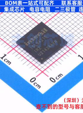 电池管理 ISL94216IRZ QFN-64 RENESAS(瑞萨)/IDT 电子元器件配单