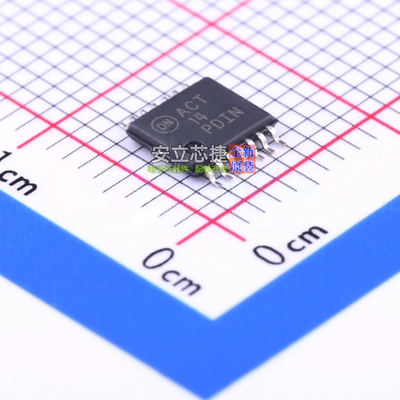 反相器 74ACT14MTCX TSSOP-14 onsemi(安森美) 电子元件全新原装