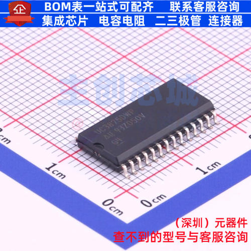 AC-DC控制器和稳压器 UC3875DWPTR SOIC-28 TI/德州 电子元件配单
