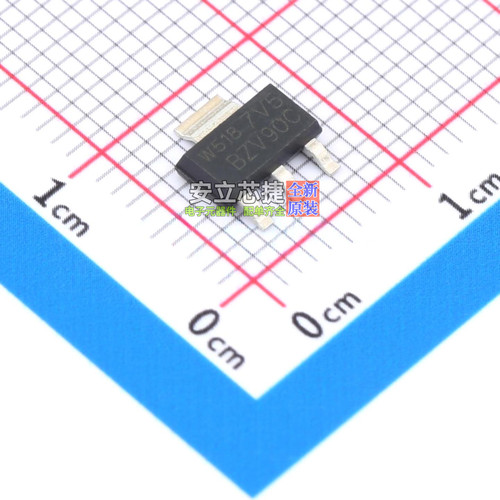 稳压二极管 BZV90-C7V5,115 SOT-223 Nexperia(安世) 电子元器件