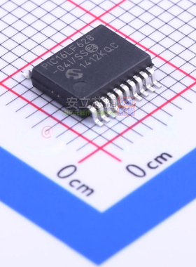 单片机(MCU/MPU/SOC) PIC16LF628-04I/SS SSOP-20 MICROCHIP(微芯