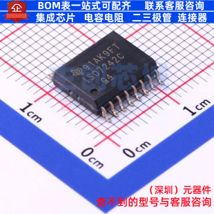 数字隔离器 ISO7242CDWR SOIC-16 TI/德州 电子元件配单全新原装