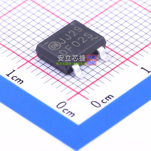 整流桥 DF02S SDIP-4 onsemi(安森美) 电子元器件配单全新原装