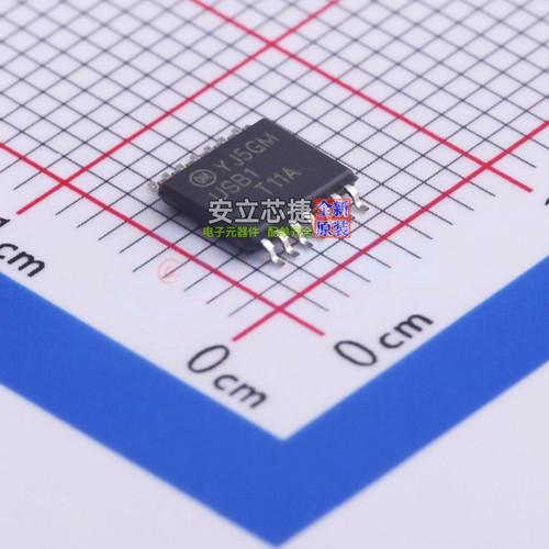 USB转换芯片 USB1T11AMTCX TSSOP-14 onsemi(安森美) 电子元器件