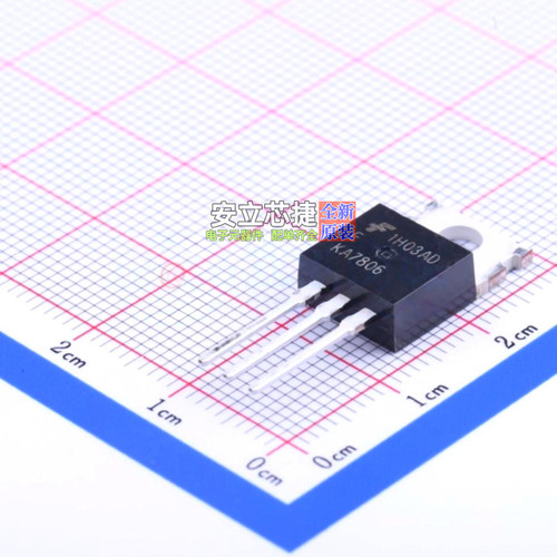 线性稳压器(LDO) KA7806ETU TO-220 onsemi(安森美) 电子元件配单