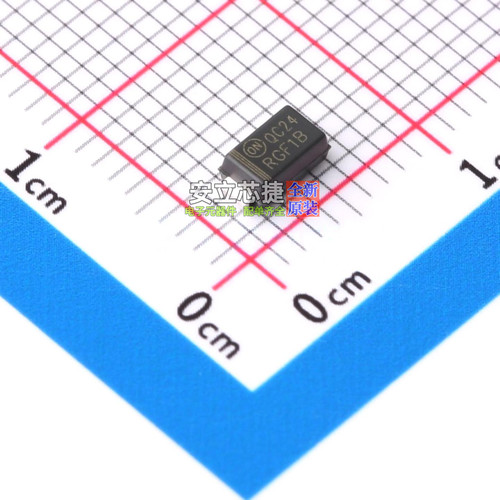快恢复/高效率二极管 RGF1B DO-214AC onsemi(安森美) 电子元器件