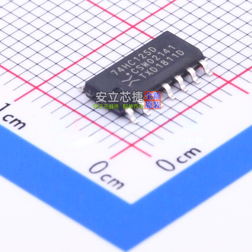 缓冲器/驱动器/收发器 74HC125D,653 SOIC-14 Nexperia(安世)