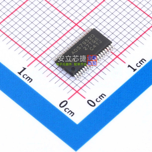 模数转换芯片ADC ADS7952QDBTRQ1 TSSOP-38 TI/德州 电子元件配单