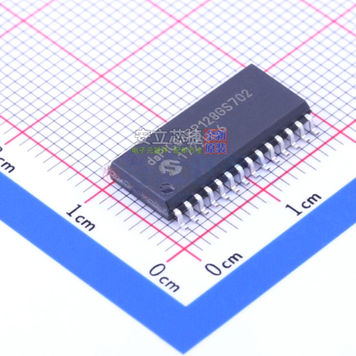 数字信号处理器(DSP/DSC) DSPIC33EP128GS702T-I/SO SOIC-28 MICR