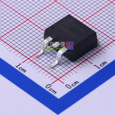 IGBT管/模块 FGB20N60SFD-F085 D2PAK onsemi(安森美) 电子元器件