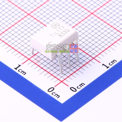 晶体管输出光耦 TIL117M DIP-6 onsemi(安森美) 电子元件全新原装
