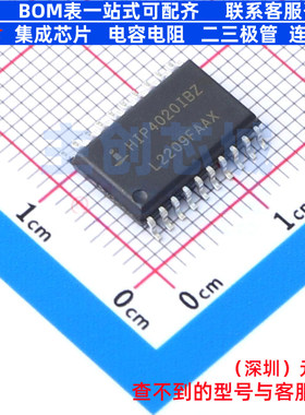 栅极驱动芯片 HIP4020IBZ SOIC-20 RENESAS(瑞萨)/IDT 电子元器件