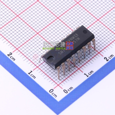 信号开关/编解码器/多路复用器 SN74HCT157N PDIP-16 TI/德州
