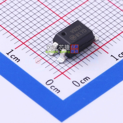 晶体管输出光耦 FOD817D3SD SOP-4-2.54mm onsemi(安森美) 元器件